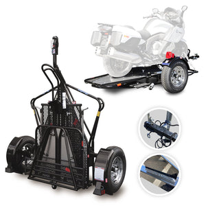 Kendon GO! Single / GO! Dual Ride-Up BB107RU-GO (single) Motorcycle Trailer 2,000 LB GVWR – manufacturer media image 1