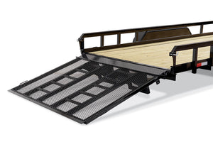Sure-Trac Tube Top Utility 5 ft-7 ft widths Landscape Trailer 7,000 LB GVWR – manufacturer media image 3