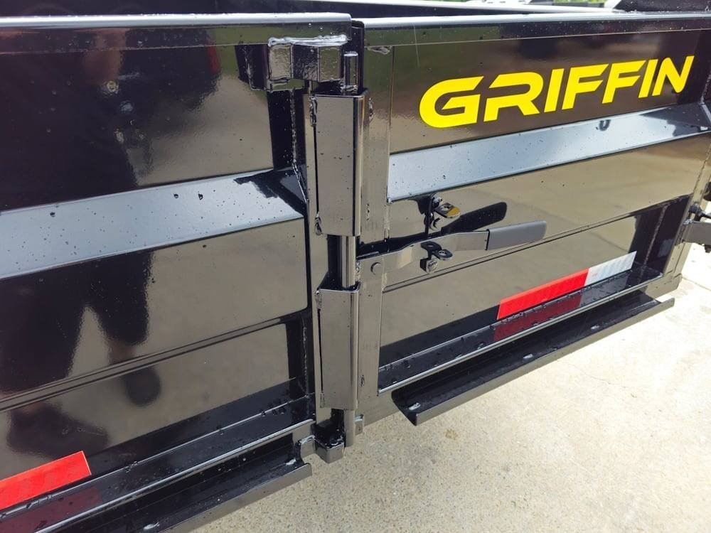 6' × 12' Heavy-Duty Dump Trailer — 2 ft Sides, Dual 5,200 lb Axles, 10,000 lb GVWR
