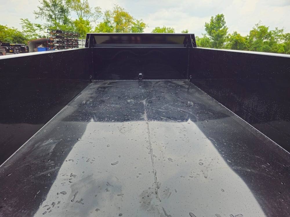 6' × 12' Heavy-Duty Dump Trailer — 2 ft Sides, Dual 5,200 lb Axles, 10,000 lb GVWR