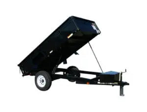 Carry-On 5K Low Profile Dump 5 ft x 8 ft, 10 ft Dump Trailer 5,000 LB GVWR – manufacturer media image 1