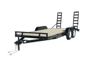 Carry-On 10K Deck-Over Tandem Equipment 8.5 ft x 18 ft, 20 ft Equipment Trailer 9,990 LB GVWR – manufacturer media image 3