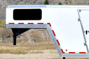 ALCOM Enclosed Car Hauler 14 ft-53 ft Enclosed Car Hauler Trailer 7,000 LB GVWR – manufacturer media image 2