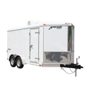 Homesteader Intrepid HD 714IH Contractor Trailer 9,950 LB GVWR – manufacturer media image 2
