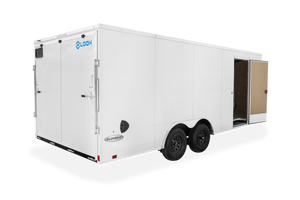 LOOK Element SE Enclosed Car Trailer 8.5 ft x 16 ft, 18 ft, 20 ft, 22 ft, 24 ft, 26 ft, 28 ft, 30 ft Enclosed Car Hauler Trailer 14,000 LB GVWR – manufacturer media image 3