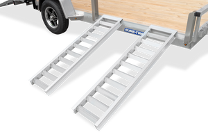 Sure-Trac Aluminum Tube Top ATV Utility 7 ft x 12 ft, 14 ft, 16 ft factory family ATV and UTV Trailer 7,000 LB GVWR – manufacturer media image 3