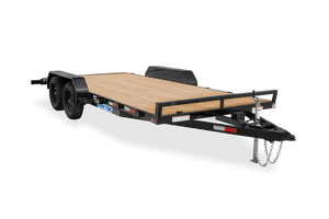 Sure-Trac C-Channel Car Hauler 7 ft x 20 ft in 7K/10K Open Car Hauler Trailer 10,000 LB GVWR – manufacturer media image 1