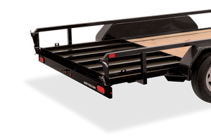 Sure-Trac Tube Top Utility 5 ft-7 ft widths Landscape Trailer 7,000 LB GVWR – manufacturer media image 2