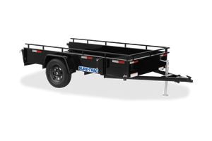 Sure-Trac Steel High Side Utility 5 ft-7 ft widths Landscape Trailer 9,990 LB GVWR – manufacturer media image 2