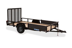 Sure-Trac Tube Top ATV Utility ST-UTV8212-030 (7x12) ATV and UTV Trailer 7,000 LB GVWR – manufacturer media image 2