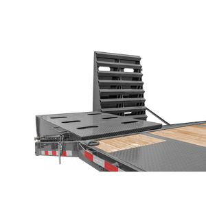 Sure-Trac Pro Deckover 8.5 ft x 25 ft-40 ft Deckover Trailer 32,000 LB GVWR – manufacturer media image 2