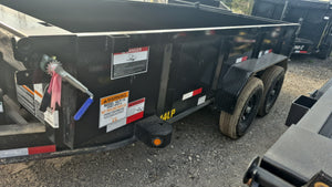 Big Tex 14LP Dump Trailer 83 in x 12 ft, 14 ft, 16 ft Dump Trailer 14,000 LB GVWR – manufacturer media image 1