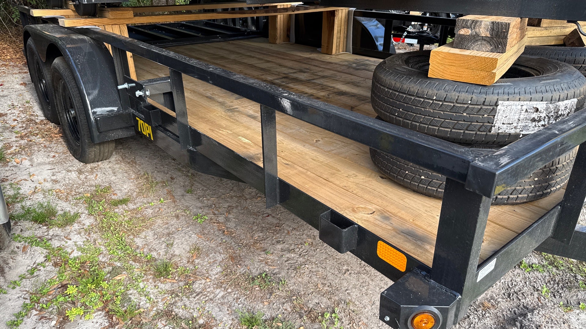 2026 Big Tex 70PI 7 x 16 Tandem Pipe-Top Utility Trailer 7,000 LB GVWR – unit gallery photo 4