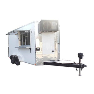 7' × 14' Gooseneck Hydraulic Dump Trailer — 4 ft Sides, Dual 7,000 lb Axles, 14,000 lb GVWR