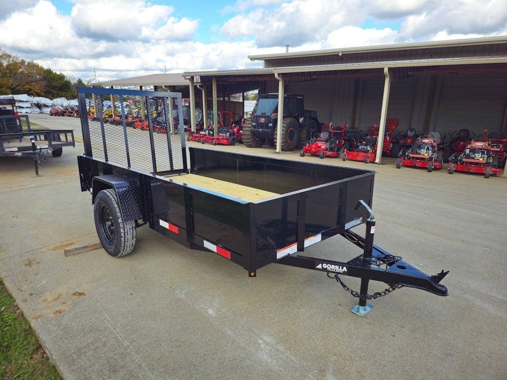5' X 10' Utility Trailer Straight Deck 18" Sides Tall Gate - Image 10