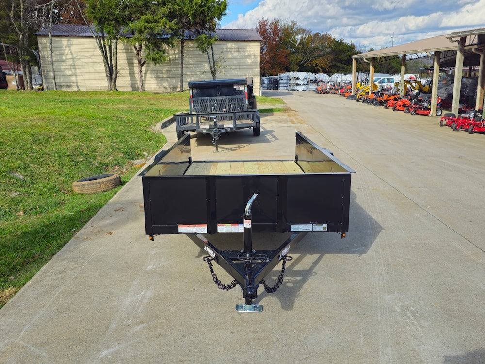 5' X 10' Utility Trailer Straight Deck 18" Sides Tall Gate - Image 13