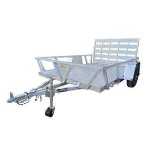 6.4' X 10' Gorilla Aluminum Utility Trailer With Gate 3,500lb Axle