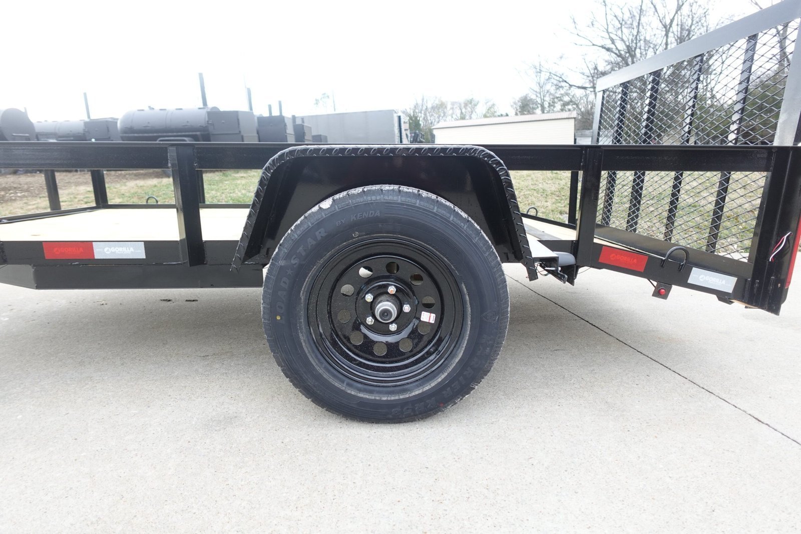 5x10 Utility Trailer Powder Coated Dovetail 3500lb Axle - Image 5