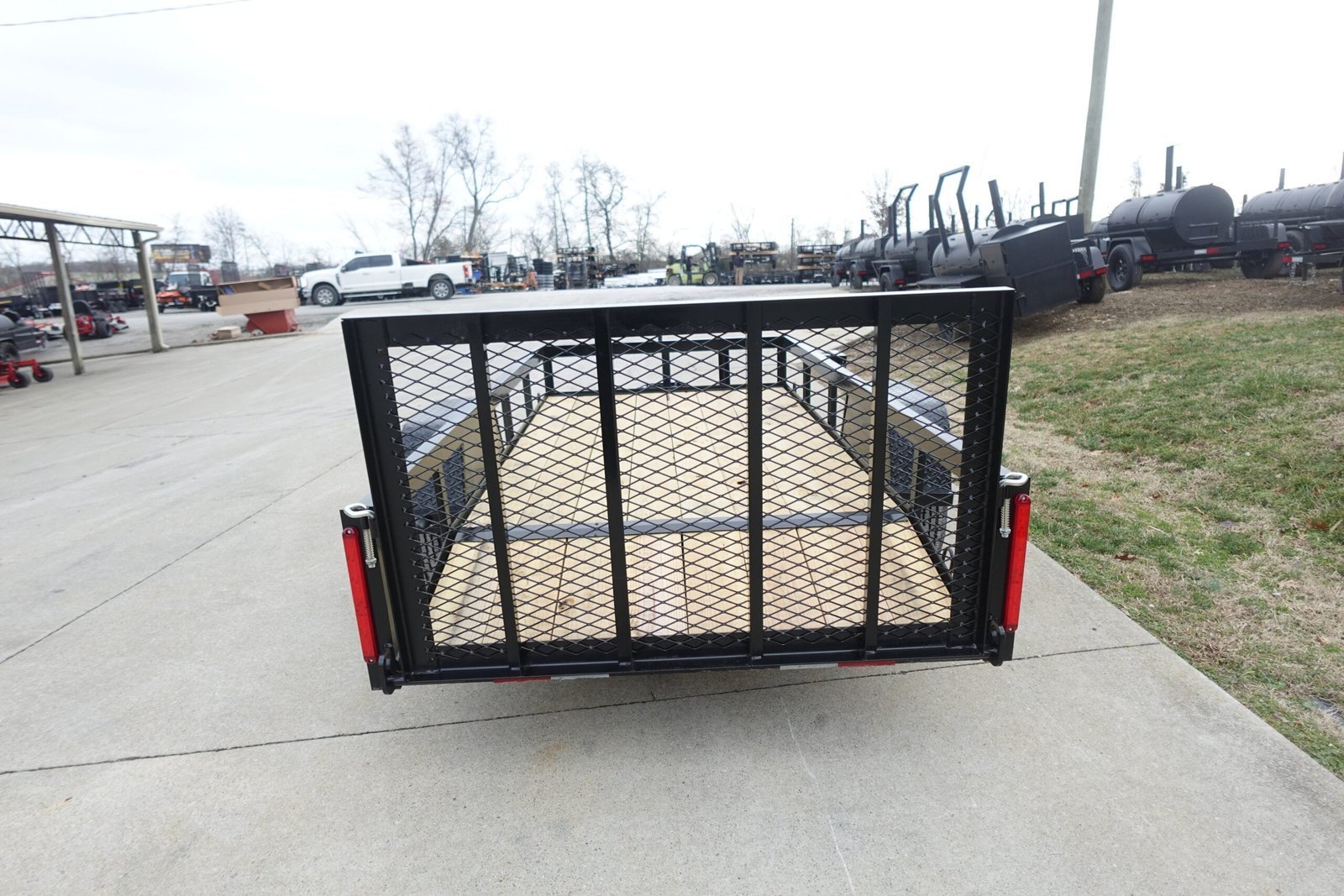 5x10 Utility Trailer Powder Coated Dovetail 3500lb Axle - Image 9