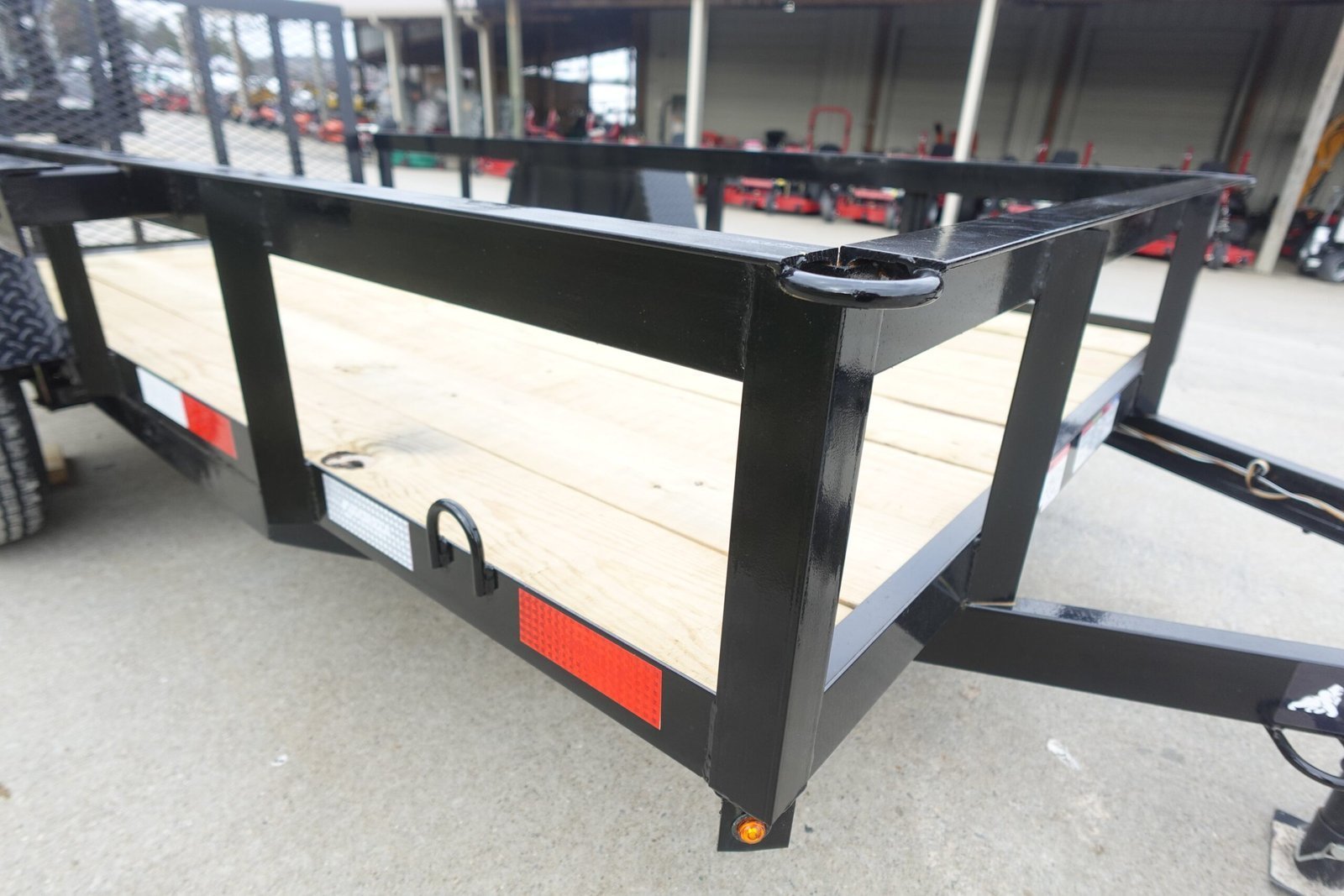 5x10 Utility Trailer Powder Coated Dovetail 3500lb Axle - Image 14